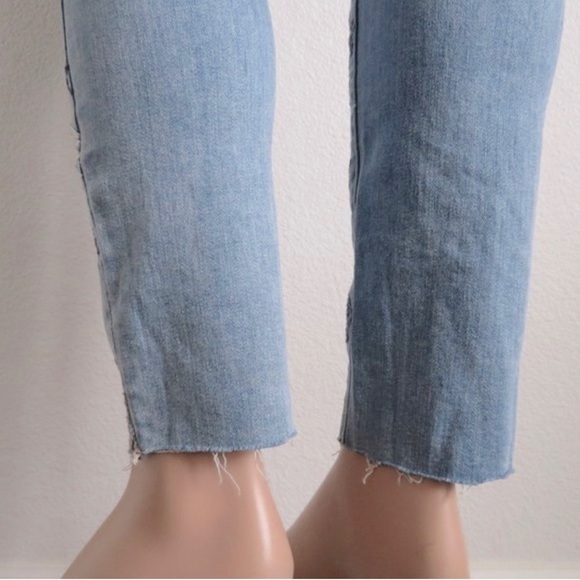 STS Blue Jeans Women Distressed Emma Ankle Skinny Distressed Size 30 fits 10 NWT - Picture 4 of 4